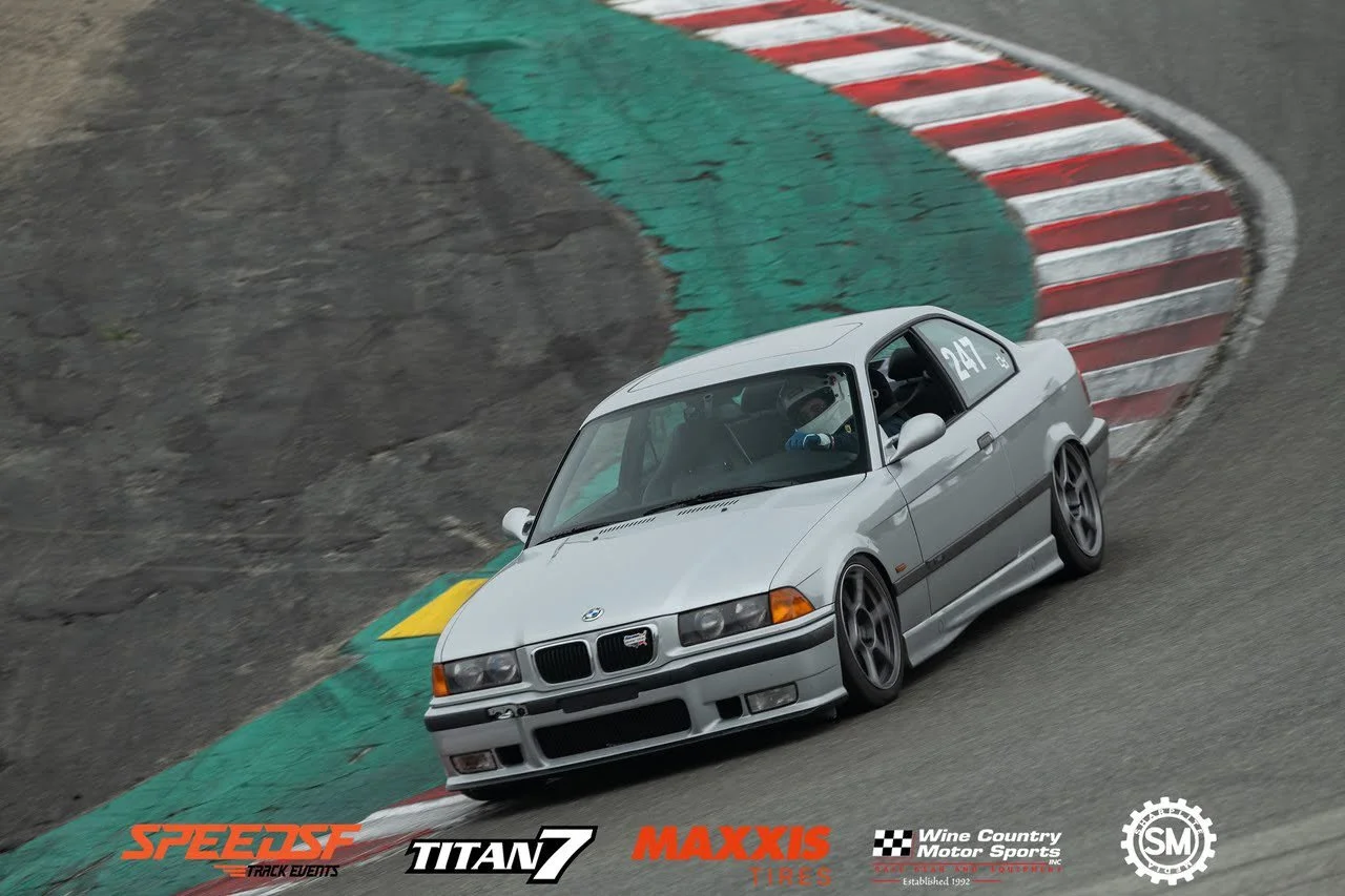 BMW E36 M3 at Laguna Seca Raceway